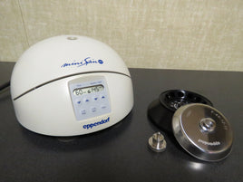 Eppendorf 5453 MiniSpin Plus Micro 230 Volt Centrifuge w/ F45-12-11 Rotor & Lid, Warranty