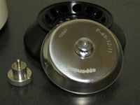 Eppendorf 5453 MiniSpin Plus Micro 230 Volt Centrifuge w/ F45-12-11 Rotor & Lid, Warranty