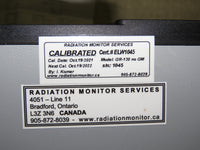 Exploranium GR-130 miniSPEC Surveying Gamma Ray Spectrometer, Fresh Cal, PC, Software, Geiger