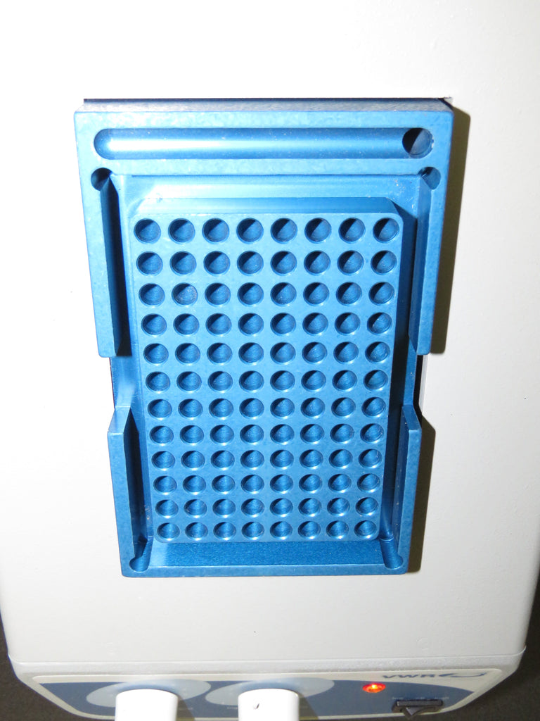 Variable Temperature Block VWR Laboratory Analog Dual Temp 150C Heatblock Heater w/ 96 Well Block ...