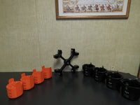 Thermo Electron Swinging-Bucket Rotor w/ M4 Buckets & Tube Inserts 11175338