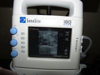 Sonosite 180 Plus, Docking Station, Printer Monitor, C60, L38, L25 Transducers, New battery