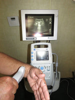 Sonosite 180 Plus, Docking Station, Printer Monitor, C60, L38, L25 Transducers, New battery