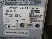 CareFusion AVea Model 17310-00 Ventilator - Parts or Repair