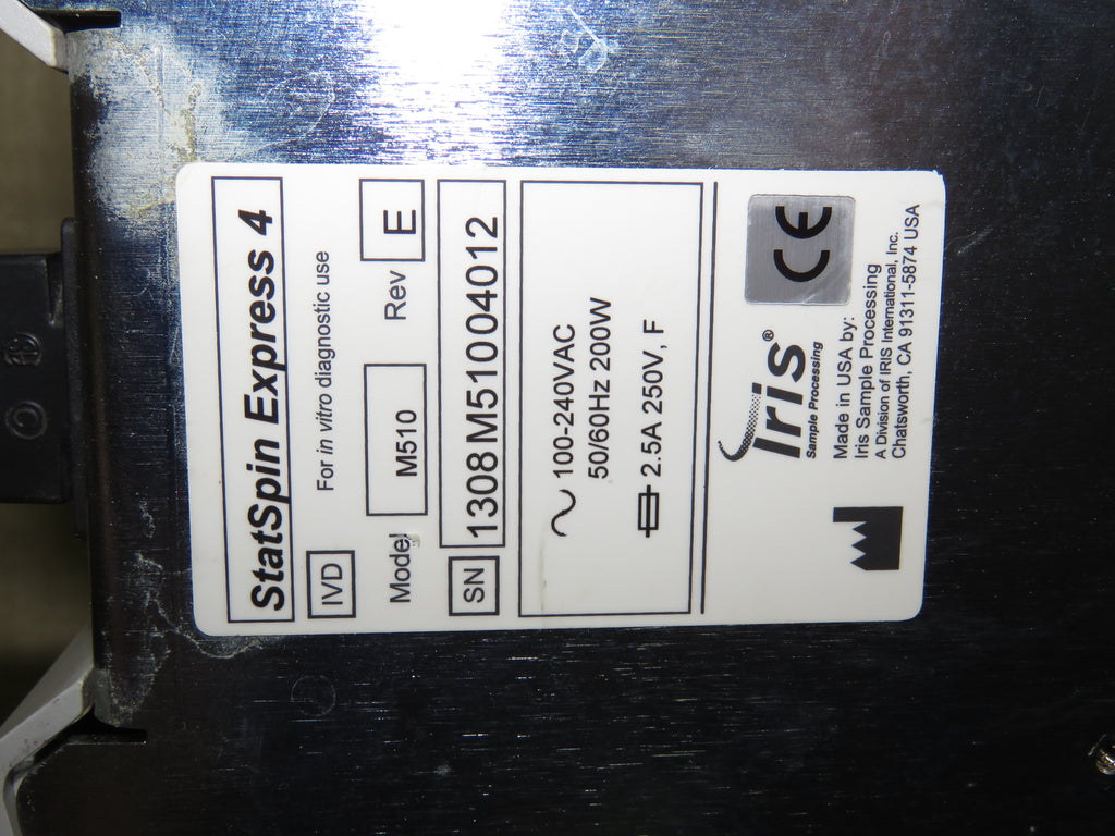 Statspin Express 4 M510 High-speed horizontal centrifuge with RTH8 Rot ...