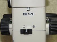 Olympus Microscope SZH w/ Bright Field/Dark Field Base 1X & 2X Objectives / Light