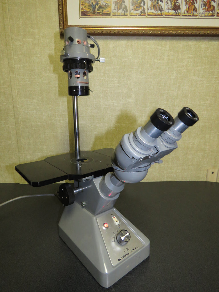 Olympus Tokyo CK inverted Microscope with 3 objectives