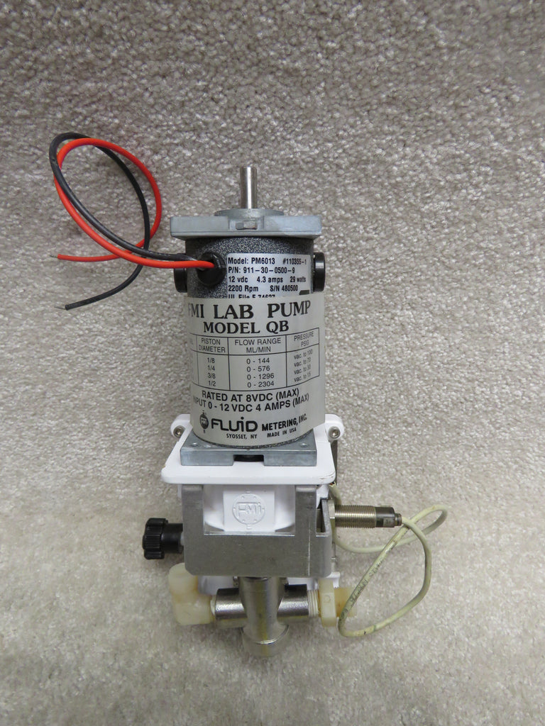 FMI Lab Pump Model QB Fluid Metering Pump, PM6013