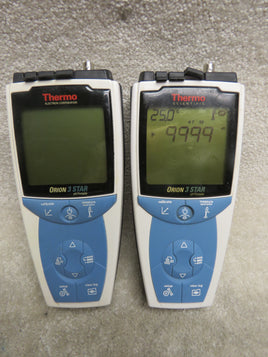 Thermo Orion 3 Star Plus Benchtop pH Meter - lot of 2, parts or repair