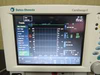 GE Datex-Ohmeda Cardiocap/5 with Printer