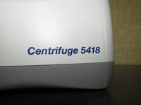 Eppendorf 5418 Centrifuge w/ F-45-18-11 rotor - Exceptional condition!