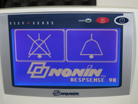 Nonin LS1R-9R RESP SENSE Capnograph Respiratory Co2 Anesthesia Monitoring Tool w/Case