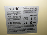 Seiko Instruments SII DPU-414 Thermal Printer w/ Serial Cable, Power Cord & Warranty