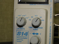PTI Photon Tech 814 Photomultiplier Detection & D-104 Photometer w/ D10NLC 1.0x C-mount