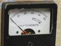 Ludlum Measurements Inc, Model 3 Survey Meter / Geiger Counter 44-1 Head
