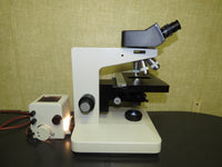 Leitz Wetzlar Dialux 20 Microscope Quintuple turret w/ NPL FLUOTAR 63 40 25 10 4 Objectives