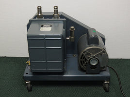 Welch 1402 DuoSeal Belt-Driven Rotary Vane Vacuum Pump 115VAC - Video!