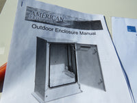 American Products Outdoor MiniFort 19" Rackmount Enclosure w/ ICEqube Air Conditioner