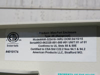 American Products Outdoor MiniFort 19" Rackmount Enclosure w/ ICEqube Air Conditioner