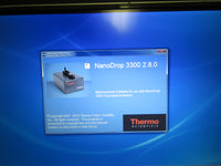 Thermo NanoDrop 3300 Fluorospectrometer Spectrophotometer w/ Laptop & Manual