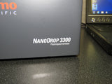 Thermo NanoDrop 3300 Fluorospectrometer Spectrophotometer w/ Laptop & Manual