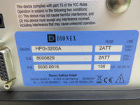 Dionex Ultimate 3000 HPG-3200A High-pressure Gradient Pump P/N 5035.0016 with injector