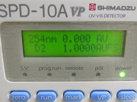Shimadzu SPD-10Avp UV-Vis Detector, low lamp hours, nice condition!