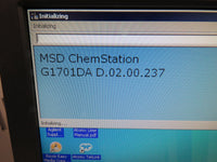 HP Agilent 6890N GC G2577A 5973 Network MSD, S/SL, PC w/ Chemstation, nice condition