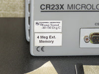 Campbell Scientific CR23X Micrologger 4MB Extended Mem w/4 101 Thermistor Probes