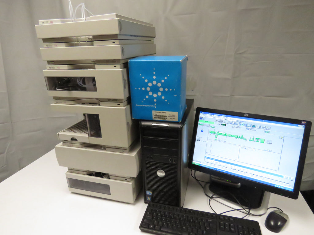 Agilent 1100 HPLC DAD system with PC and Chemstation