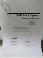 LACHAT Hach BD-46 Block Digestor with Operator Guide - Tested with Warranty
